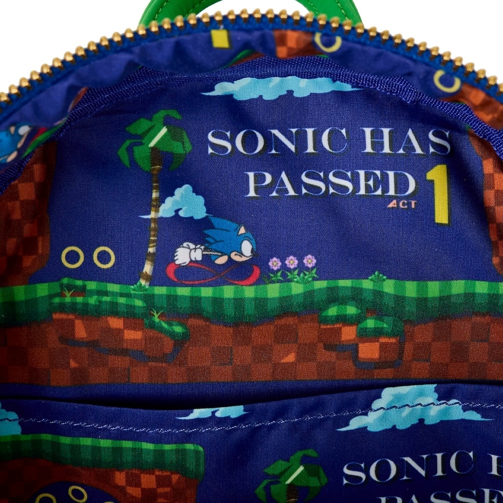 Loungefly Mini Backpack Sega: Sonic