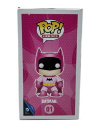 Funko POP! DC Super Heroes: Batman (Rainbow-Pink) #01 Entertainment Earth Exclusive