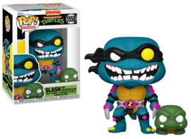 Funko POP! Teenage Mutant Ninja Turtles: Slash & Pre-mutated Slash #1558