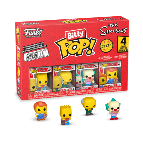 Funko Bitty POP! The Simpsons: Bart (4 Pack)