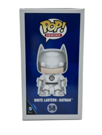 Funko POP! DC Super Heroes: White Lantern Batman #58 Underground Toys Exclusive