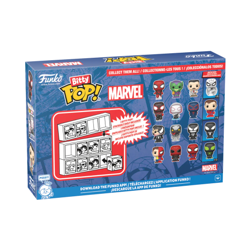 Funko Bitty POP! Marvel Spider-Man: Miles Morales (4 Pack)