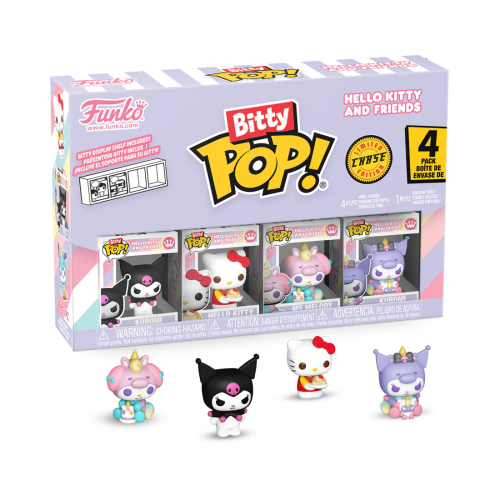 Funko Bitty POP! Hello Kitty and Friends: Kuromi (4 Pack)