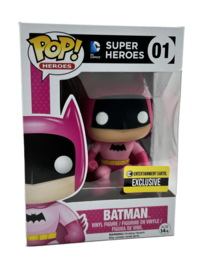 Funko POP! DC Super Heroes: Batman (Rainbow-Pink) #01 Entertainment Earth Exclusive