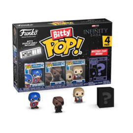 Funko Bitty POP! Marvel: Captain America (4 Pack)