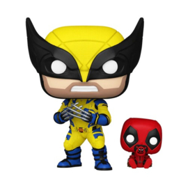 Funko POP! Marvel Deadpool 3: Wolverine with Babypool #1403