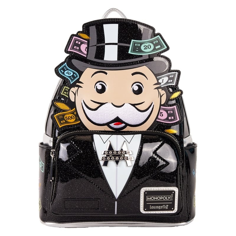 Loungefly Mini Backpack Hasbro: Monopoly