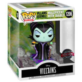 Funko POP! Disney Villains Assemble: Maleficent with Diablo #1206 Special Edition