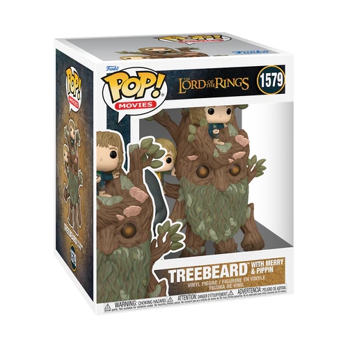 Funko POP! Lord of the Rings: Treebeard with Mary & Pippin #1579