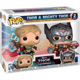 Funko POP! Marvel Thor and Mighty Thor (2 pack) Special Edition