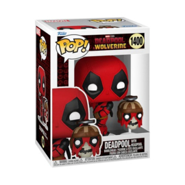 Funko POP! Marvel Deadpool 3: Deadpool with Headpool #1400