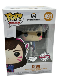 Funko POP! Overwatch: D.VA #491 Diamond Special Edition