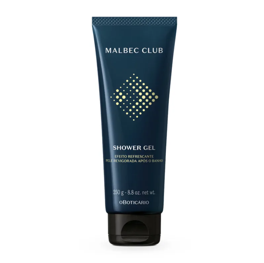 Douchegel hoofd en huid Malbec Club 250g