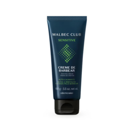 Creme de Barbear Malbec Club Sensitive 100g