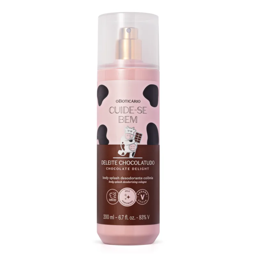 Cuide-se Bem, Chocolate Delight body mist, 200 ml