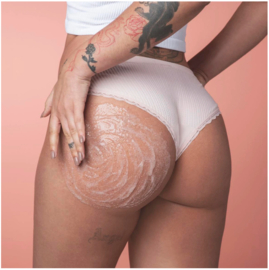 Creme Esfoliante de Bumbum Cuide-se Bem Bumbum de Pêssego