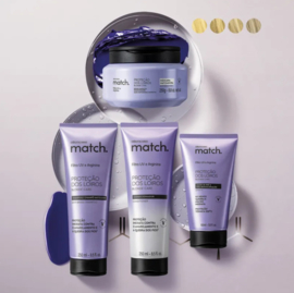 Beschermende haar masker voor blond haar Match, 250g