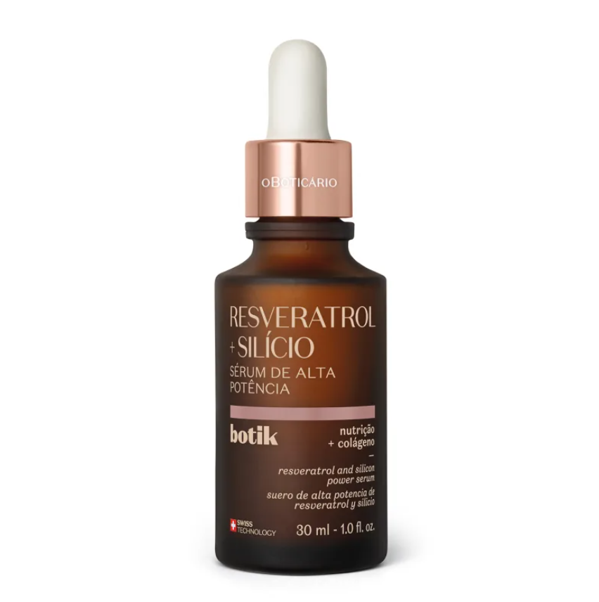 Sérum de Alta Potência Botik Resveratrol E Silício 30ml