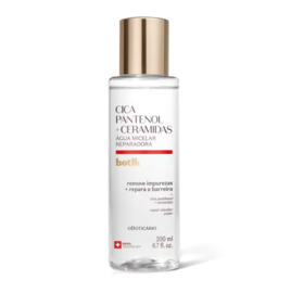 Água Micelar Reparadora Botik Cica Pantenol e Ceramidas 200ml
