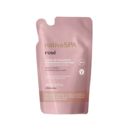 Navulling revitaliserende bodylotion Nativa Spa Rosé 400ml