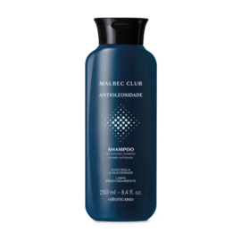 Shampoo Antioleosidade Malbec Club  250ml