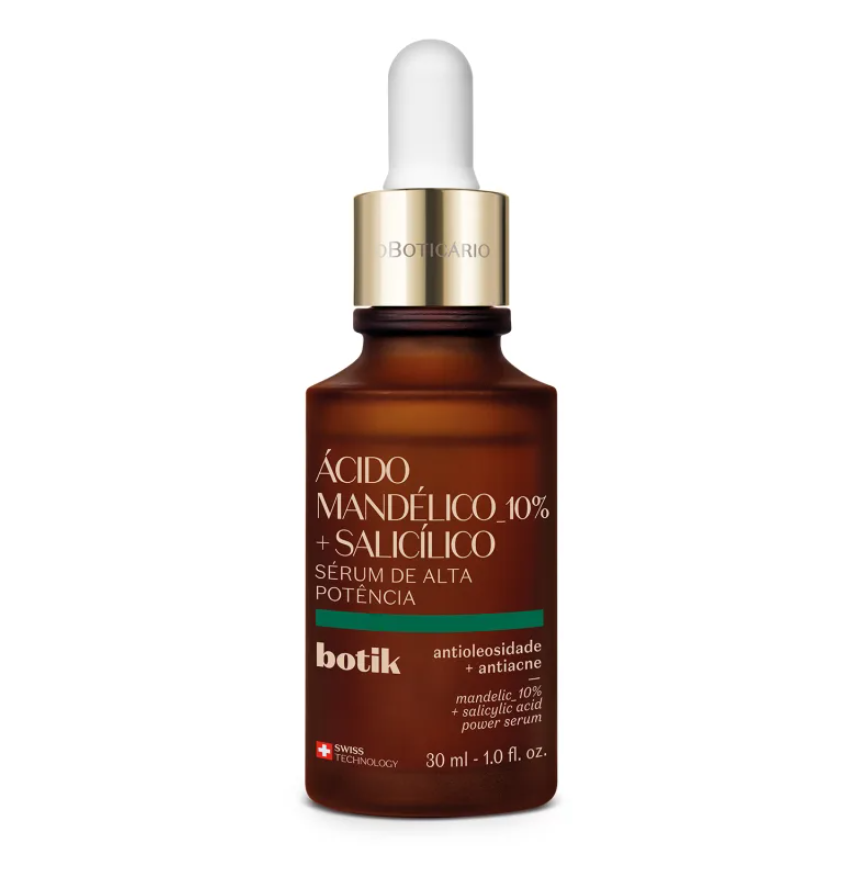 Sérum de Alta Potência Botik Ácido Mandéico e Salicílico 30ml
