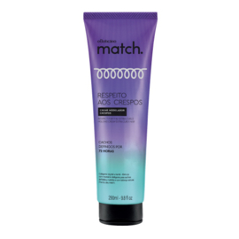 Match Respeito aos Cachos Creme Modelador Crespos 290ml