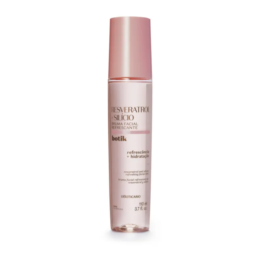 Bruma Facial Refrescante Botik Resveratrol E Silício 110ml