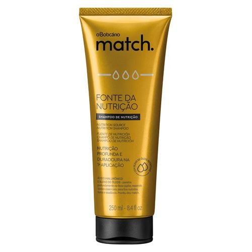 Match Fonte da Nutrição Shampoo, 250ml