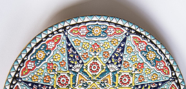 Persian Ceramic plate - Ø 25 cm