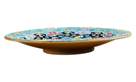 Keramisch bord - Bloem - Ø 30 cm