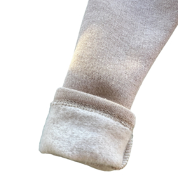 Legging beige (met lichte glitter)