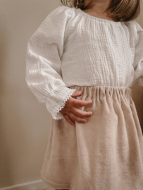 Skirt terry sand