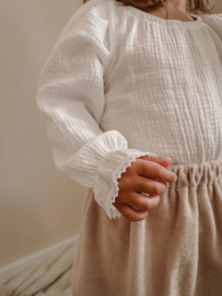 Blouse offwhite lace