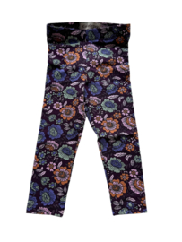 Legging purple flowers