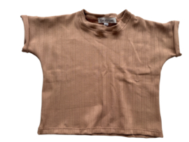 Oversized tee wide rib