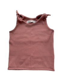 Knoophemd rib clay