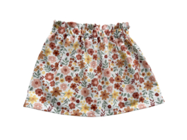 High waist skirt floral