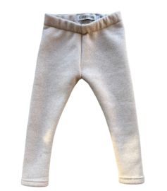 Legging beige (met lichte glitter)