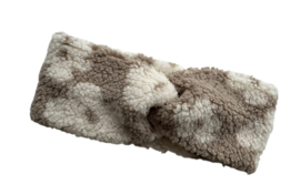 Haarband teddy bloem