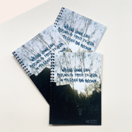 WRITING DOWN GOOD REASONS... / NIK VAN DER MEULEN