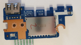 HP 15-BS Serie Laptop Kaartlezer USB Board Met Kabel 4350EP32L01