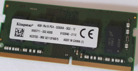 Kingston 4GB SODIMM 1Rx16 PC4-3200AA (0377)