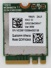 Qualcomm Atheros QCNFA344A + Bluetooth® 4.1  (003)