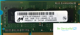 ✅Micron 2GB DDR3 ✅1333MHz ✅1 Jaar Garantie ✅012