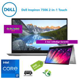 🚀Refurbished Dell Inspiron 7506 2-in-1 Touch Silver🚀