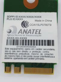 Qualcomm Atheros QCNFA344A + Bluetooth® 4.1  (003)