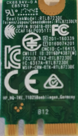 HP Realtek RTL8723DE 802.11BGN PCIE WLAN WITH BLUETOOTH 5.0  (0541)