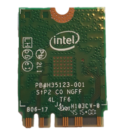 Intel® 3165 3165NGW 3165AC Dual Band Wireless AC + Bluetooth® 4.0  (001)