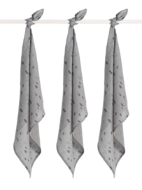 Multidoek hydrofiel small 70x70cm Spot storm grey (3pack)